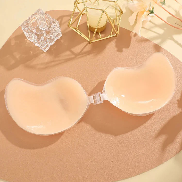 Soutien-gorge adhésif invisible – Coussinets de maintien réutilisables pour femmes